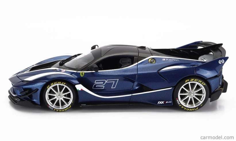 Bburago Ferrari FXX-K EVO 1:18 #27 modrá