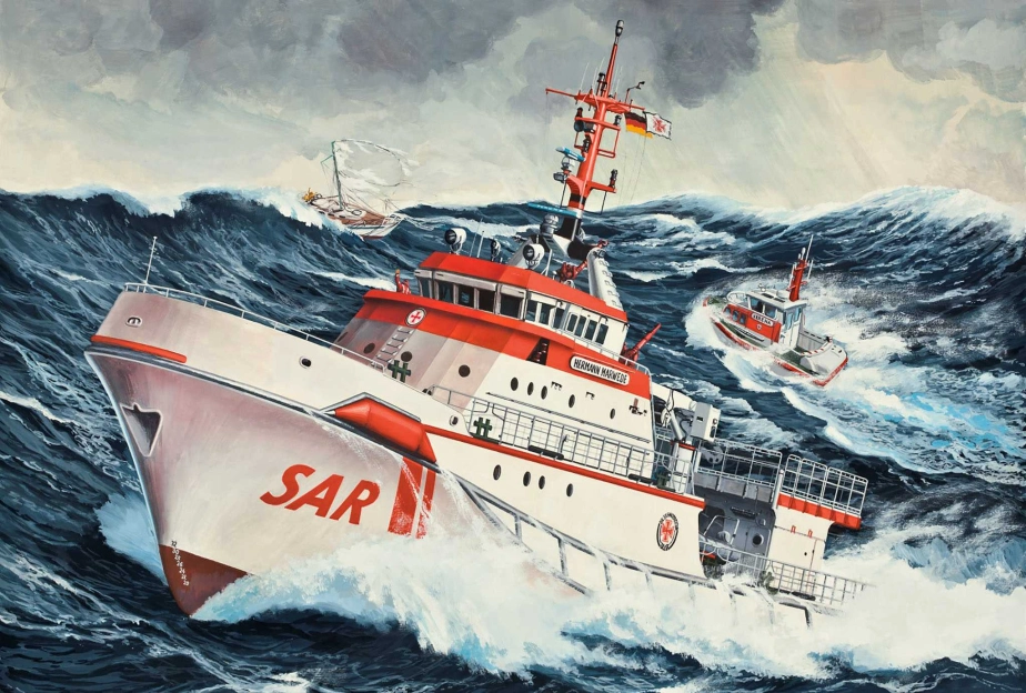 Revell DGzRS Hermann Marwede (1:200) (súprava)