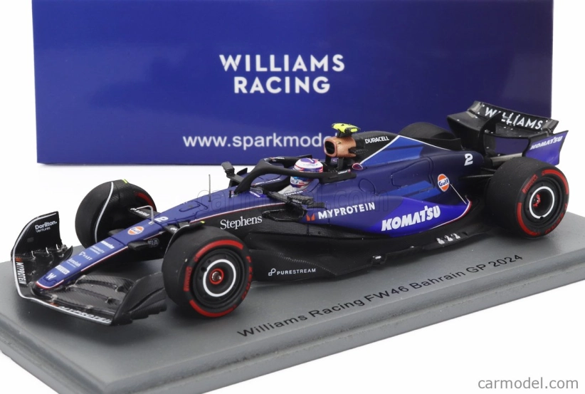 Spark-model Williams F1 Fw46 Team Williams Racing N 2 Bahrain Gp