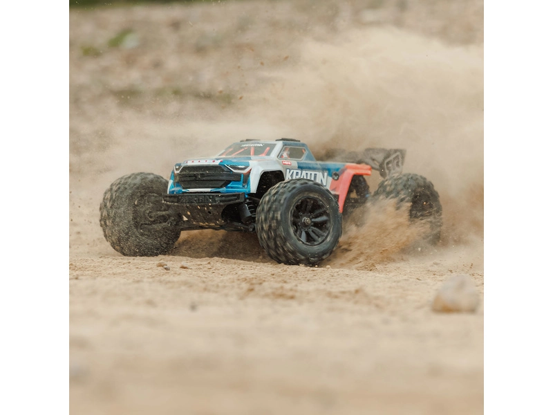 Arrma Mini Kraton 3S DSC BLX 1:16 4WD RTR červená/modrá
