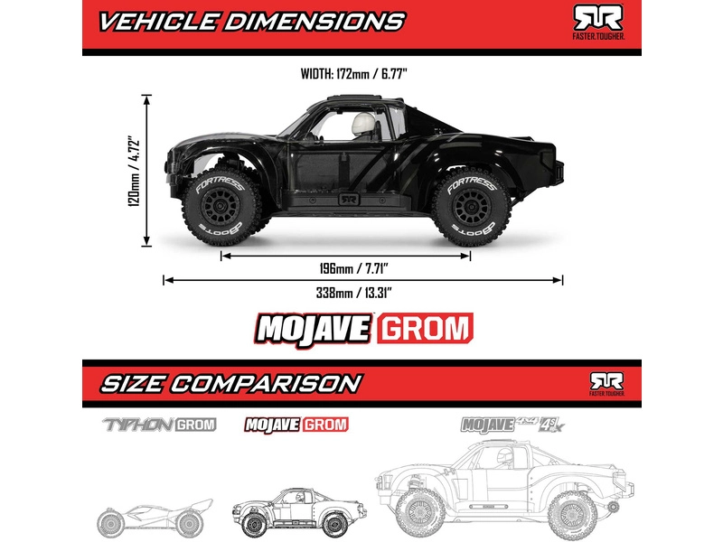Arrma Mojave Grom 1:16 4WD RTR Kit