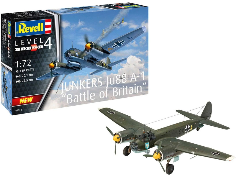 Revell Junkers Ju88 A-1 bitka o Britániu (1:72)