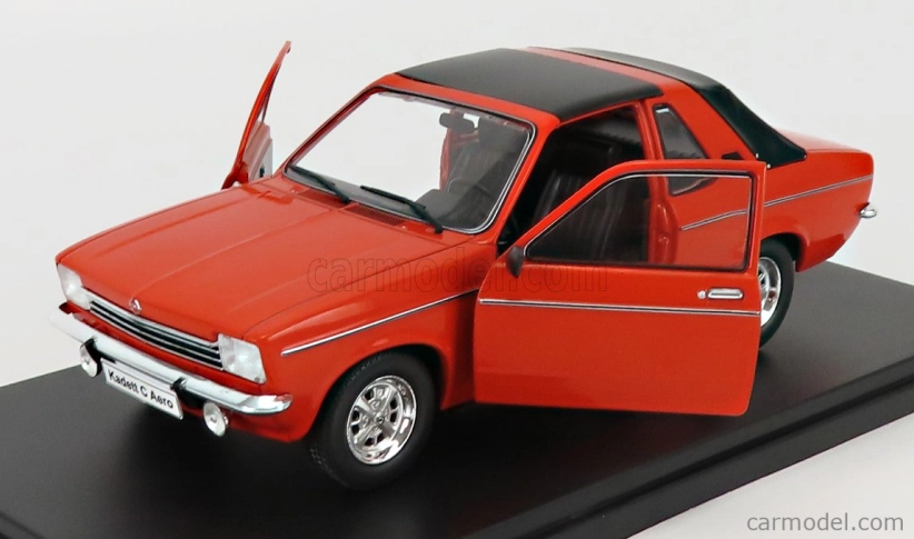 Edicola Opel Kadett C Aero Semi Cabrio Closed 1976 1:24 oranžová čierna