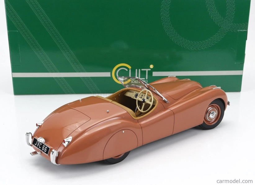 Modely Jaguar Xk120 Ots Spider Cabriolet Open 1948 1:18 Bronz