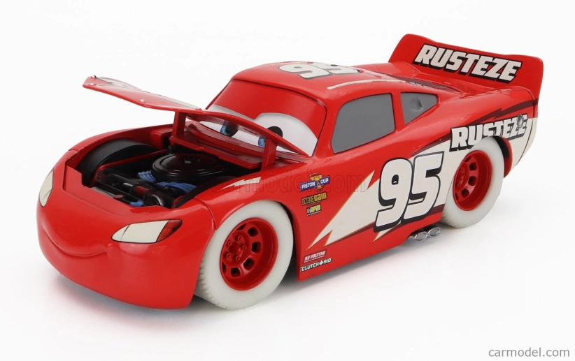 Jada Walt Disney Saetta Blesk Mcqueen - film Autá 1:24 červeno-žltá