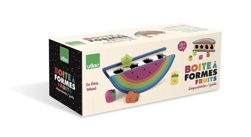 Vilac Dřevěná vkládačka Meloun Andy Westface