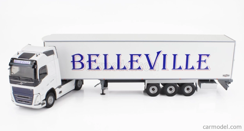 Eligor Volvo Fh4 500 Truck Semi-frigo Belleville Transports 2020 1:43 Biela
