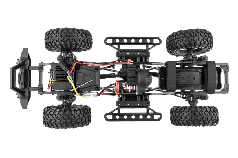 RC auto Rock Cruiser V2 1/10 súprava 2,4 GHz, červená