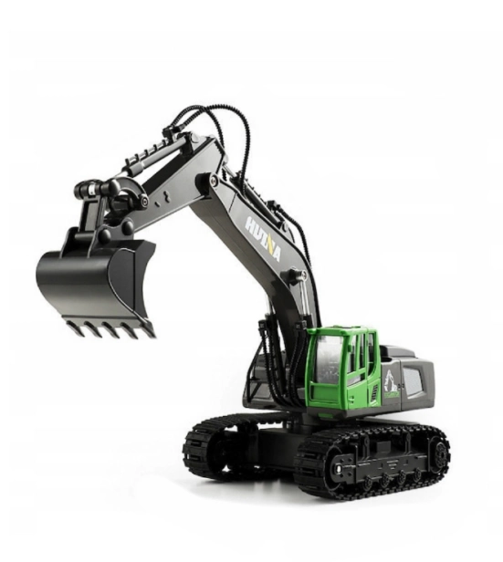 RC pásový bagr HN558 1:18 11CH, zelená