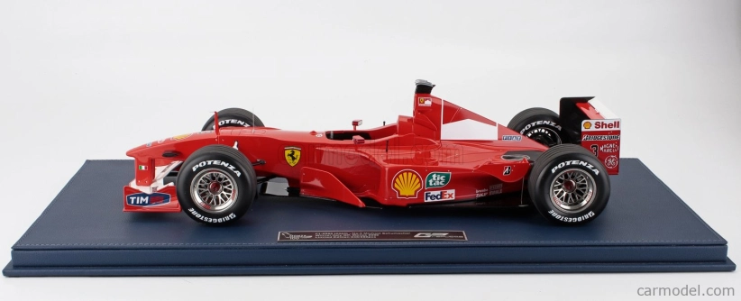 Gp-replicas Ferrari F1  F2000 N 3 World Champion Winner Italy Monza Gp 2000 Michael Schumacher 1:12 Červená Bílá
