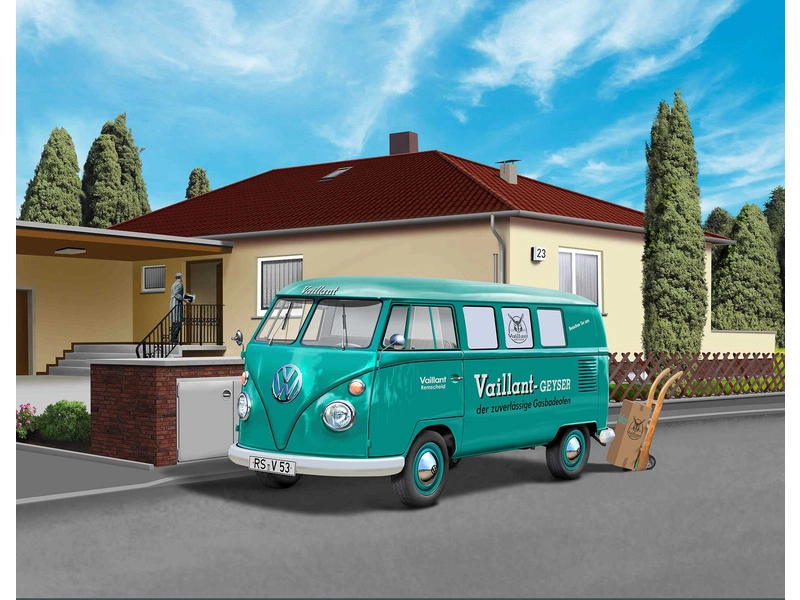 Revell Volswagen T1 Bus 150 rokov Vaillant (1:24) (darčeková súprava)