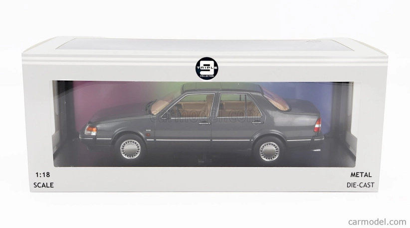 Triple9 Saab 9000 Cd Turbo 1990 1:18 Grey Met