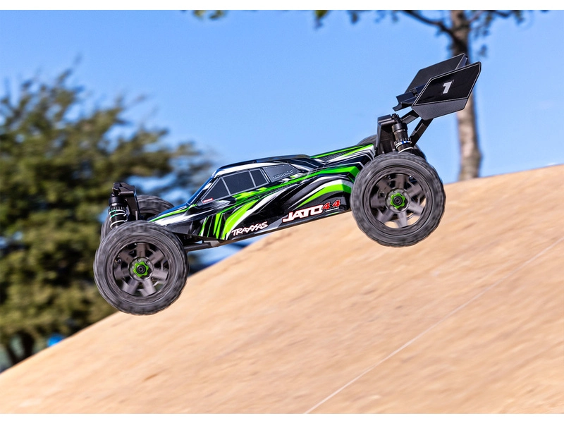 RC auto Traxxas Jato 1:8 4WD BL-2S RTR, černá