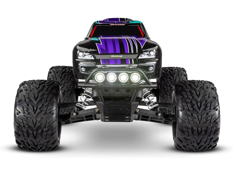 RC auto Traxxas Stampede 1:10 RTR s LED osvětlením, fialová
