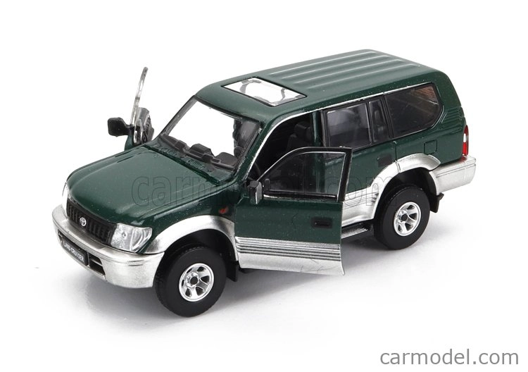 Bm-creations Toyota Land Cruiser Lc95 2008 1:64 Zelené Stříbro
