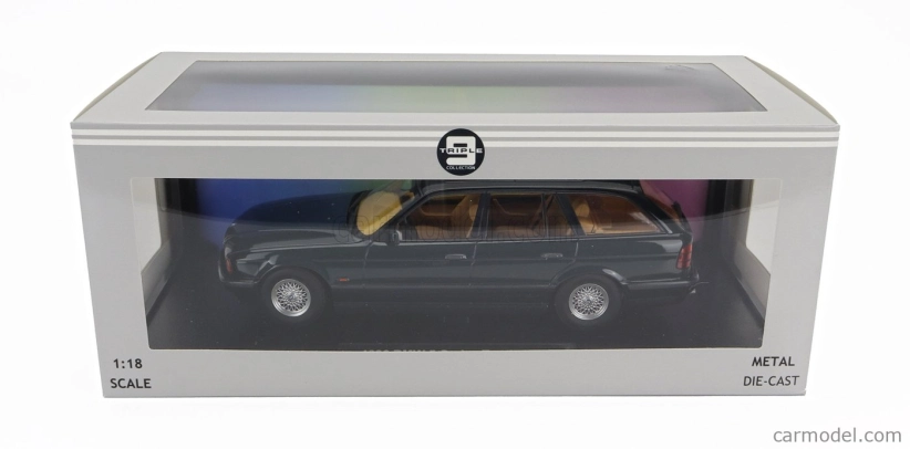 Triple9 BMW radu 5 Touring (e34) Sw Station Wagon 1996 1:18 Green Met