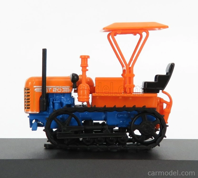 Edicola Vladimirets Dt-20 Crawler Tractor Cingolato 1958 - Damage Blister Box 1:43 Žlutá Modrá