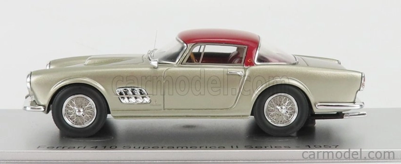 Kess-model Ferrari 410 Superamerica 2s Sn0717sa 1957 1:43 Silver Red Met