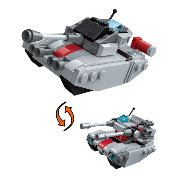 Qman Letadlová loď Liaoning 1418D sada 8v1