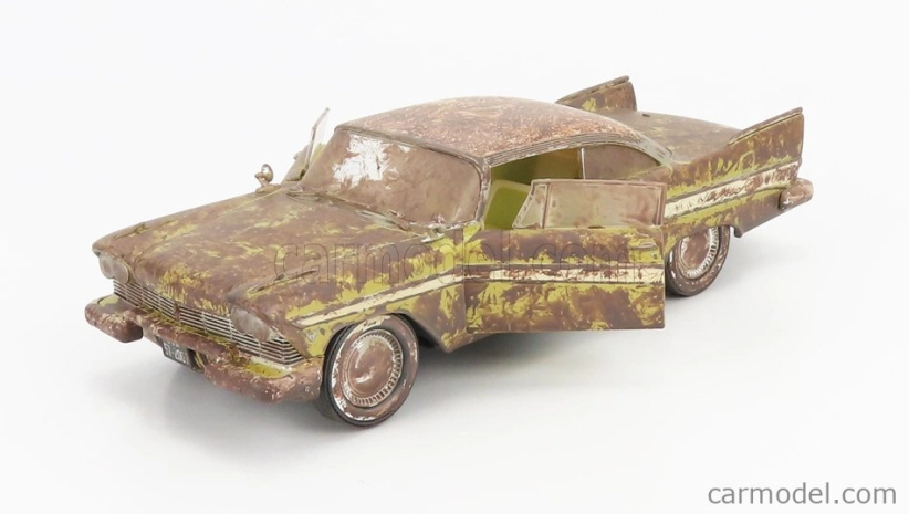 Greenlight Plymouth Belvedere Tulsa Oklahoma 1957 1:24 Zelená Hnědá