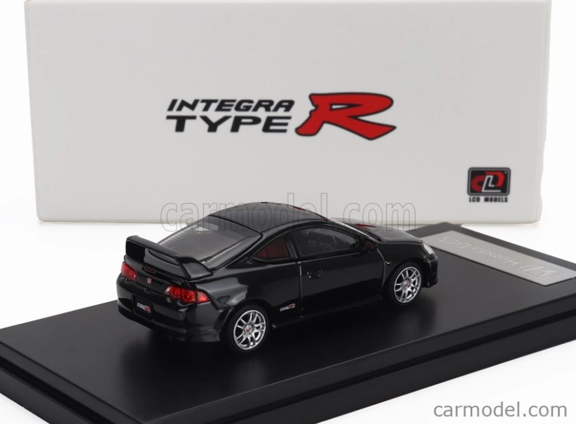 LCD model Honda Integra (dc5) Type R 2006 1:64 Black