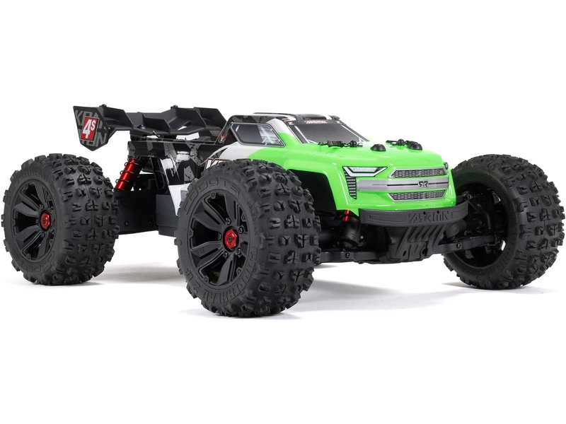 RC auto Arrma Kraton 4S V2 BLX 1:10 4WD RTR, červené
