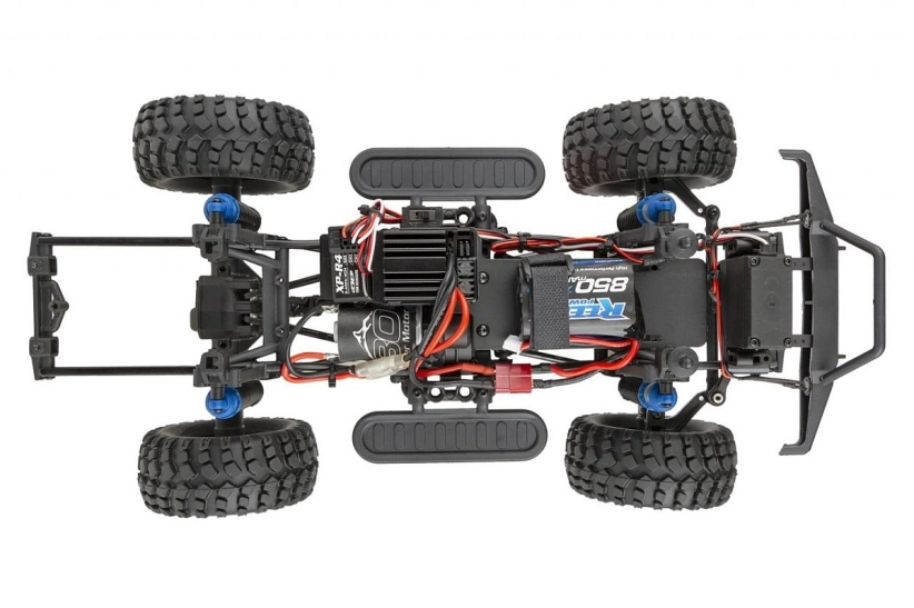 CR12 Tioga truck RTR, bílá karoserie