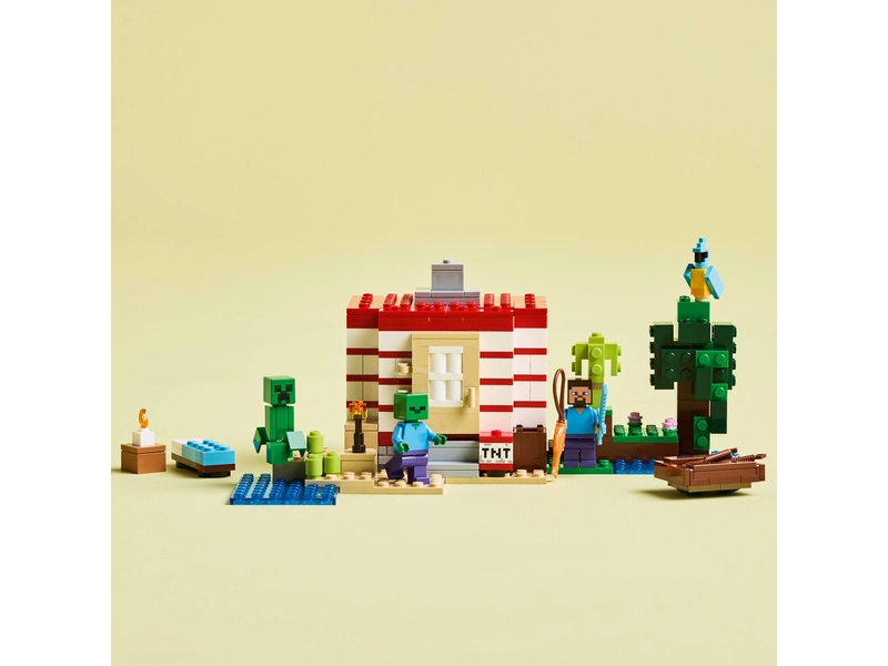 LEGO Minecraft - TNT dům v džungli