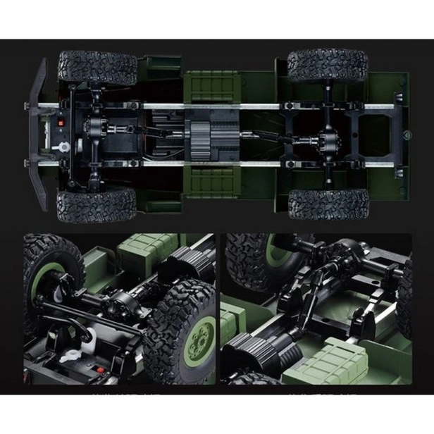 RC auto U.S. vojenský truck, písková