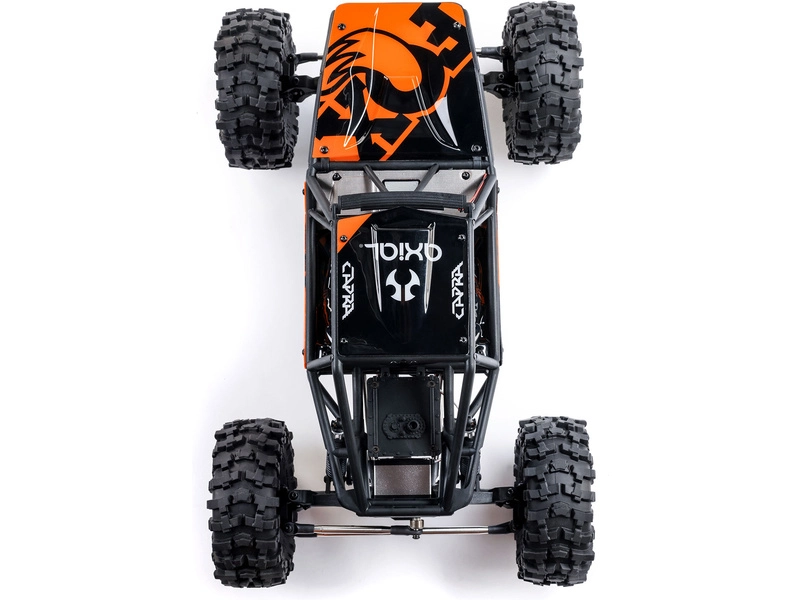 RC auto Axial Capra 1.9 4WS 1:10 RTR, oranžová