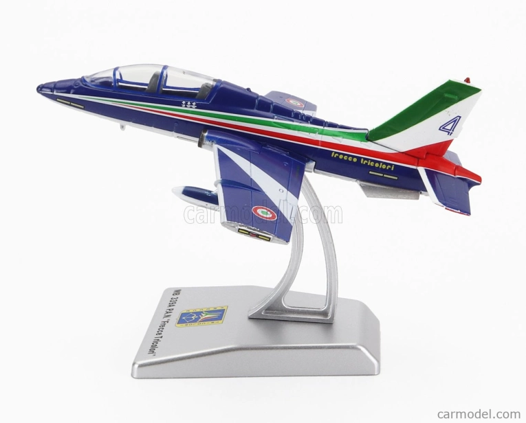 Italeri Aermacchi Mb339a Livrea 2023 N 4 Frecce Tricolori 1:100, modrá