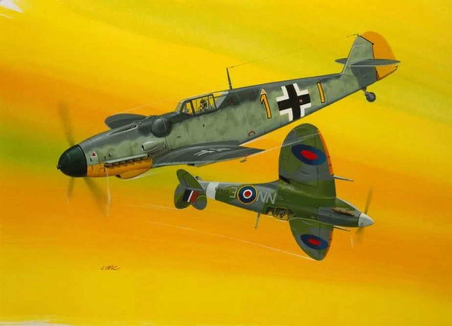 Revell Messerschmitt Bf109G-10, Spitfire Mk.V (1:72) (set)