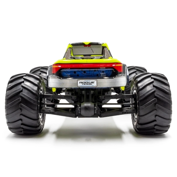 ROGUE TERRA RTR Brushed/jednosmerný motor monster truck 4WD, žltá verzia
