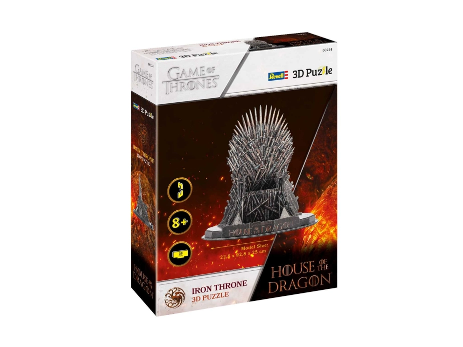 Revell 3D puzzle – House of the Dragon Iron Throne
