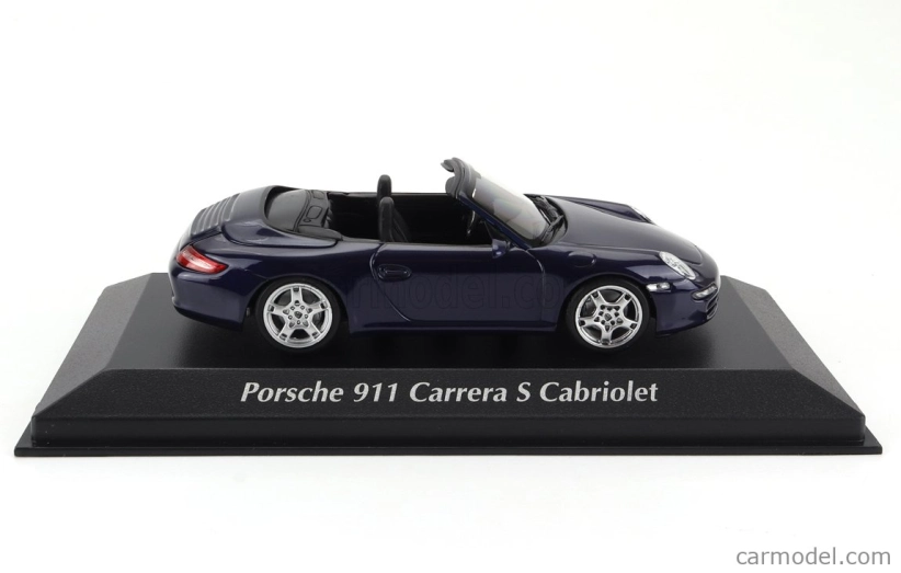 Minichamps Porsche 911 997 Carrera S Cabriolet 2005 1:43 Blue Met