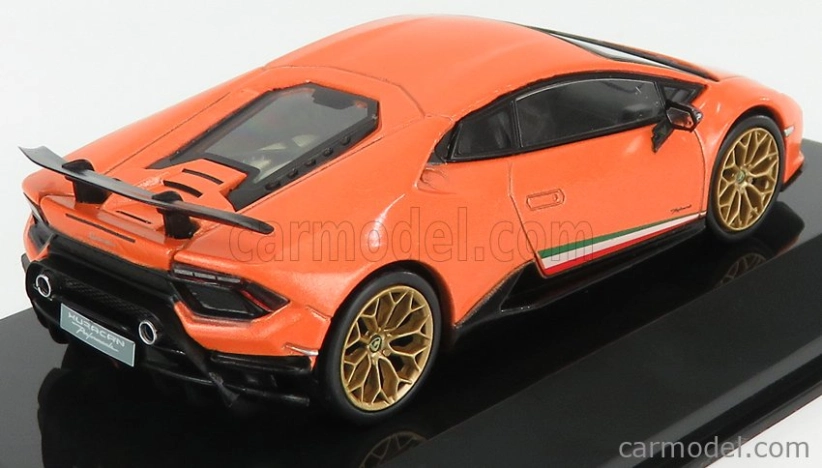 Edícia Lamborghini Huracan Performante 2017 - Con Vetrina - S vitrínou 1:43 Orange Met