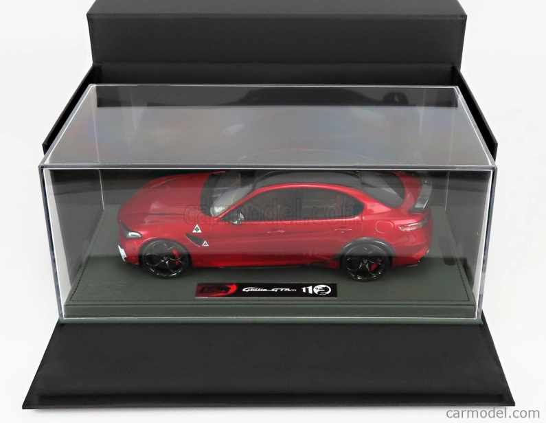 Bbr-models Alfa romeo Giulia Gtam 2020 - Con Vetrina - S vitrínou 1:18 Rosso Gta - Red Met