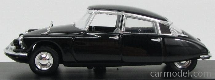 Rio-models Citroen Ds19 Presidential Car Attempt Charles De Gaulle 1962 - With Bullet Holes 1:43 Black