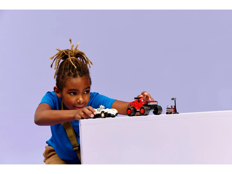 LEGO Sonic the Hedgehog - Silver a jeho auto vs. Knuckles a jeho monster truck