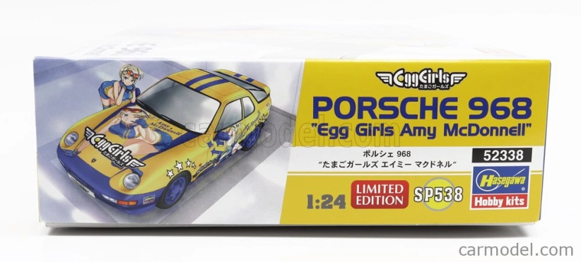 Hasegawa Porsche 968 Coupe Egg Girls Amy Mcdonnell 1992 1:24 /