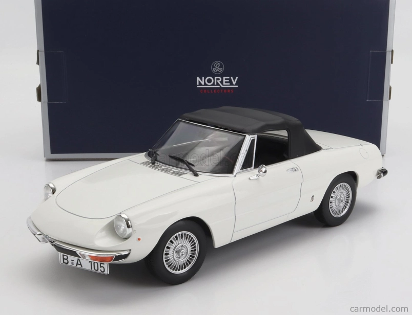 Norev Alfa romeo Duetto 2000 Spider 1978 1:18 Biela