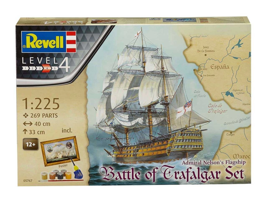 Revell bitva u Trafalgaru (1:225) giftset