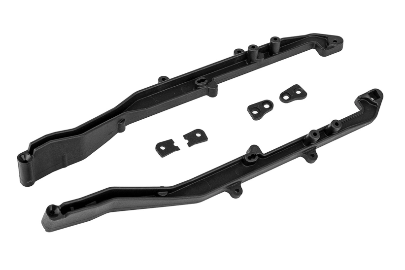 SC6.4 FT karbónové/plastové bočnice a kliny rohu/držiaka olejového tlmiča