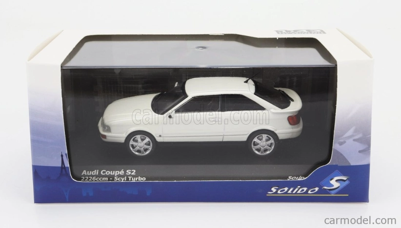 Solido Audi 80 (s2) Turbo Coupe 1992 1:43 Bílá