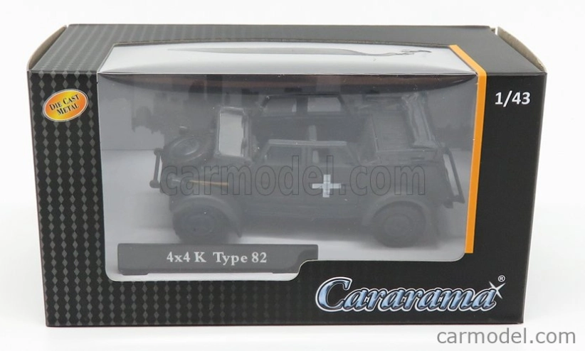 Hongwell Volkswagen Type 82 Cabriolet Open 1940 1:43 Vojenská Zelená