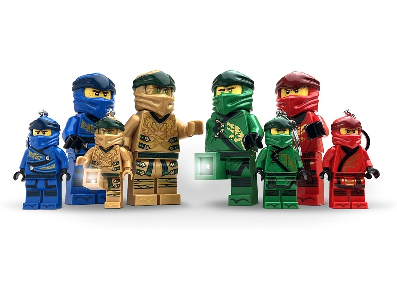 LEGO svietiaca kľúčenka – Ninjago Legacy Lloyd