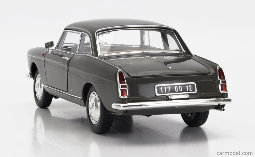 Norev Peugeot 404 Coupe 1967 1:18 Grafitová Šedá