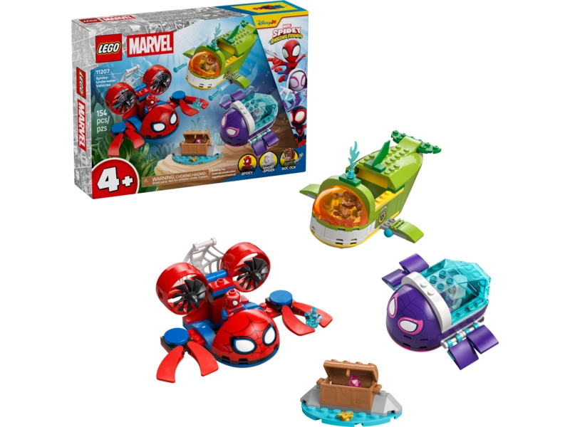 LEGO Marvel - Spidey a jeho úžasní priatelia - Spidey: Podmorské vozidlá