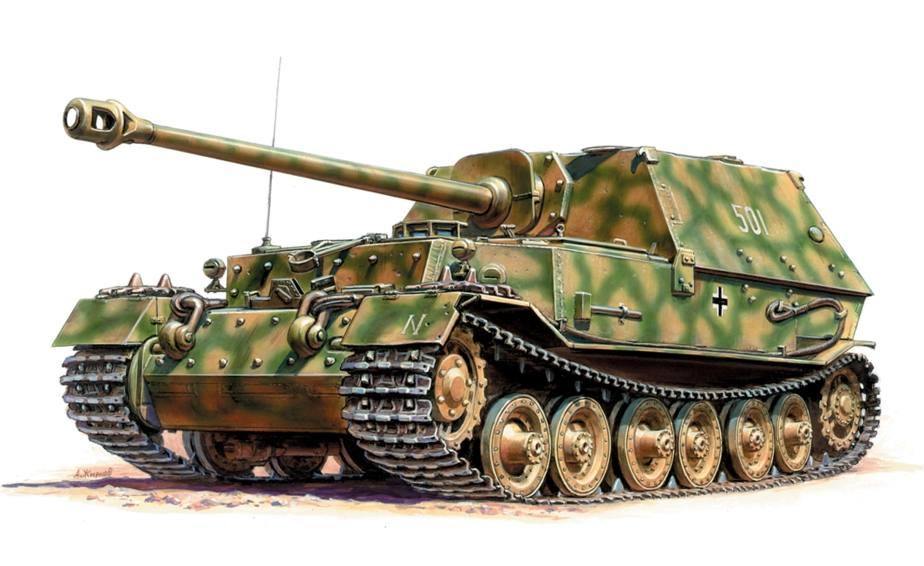 Zvezda Snap Kit SdKfz 184 Ferdinand (1:100)