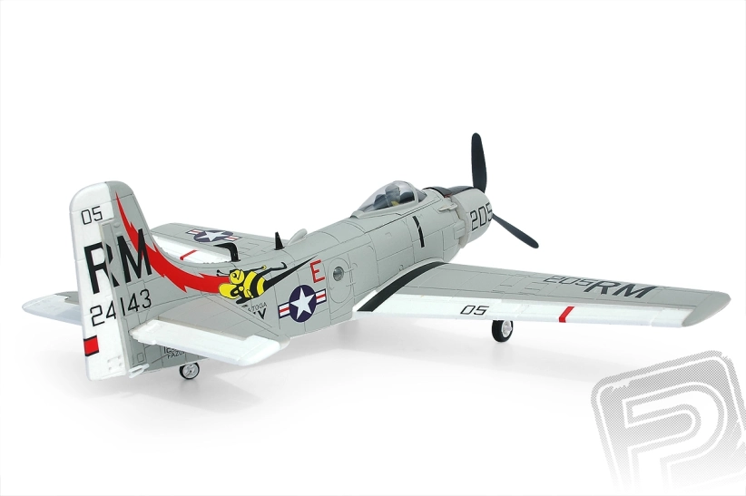 RC lietadlo A1D Skyraider V2 (Baby WB) M1